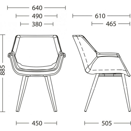 Chair Nowy Styl VENSAN ordf HN ANTR (BOX) RONI-01