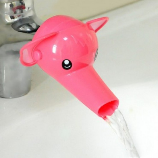 JIEMU BE-4 faucet extension nozzle pink elephant