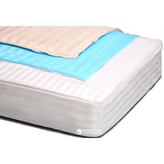 Anti-allergenic mattress cover MirSon Carmela Waterproof Eco 233/2 70x130 (2200000362230)