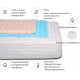 Mattress cover MirSon Valentino Tencel (Modal) Waterproof 318/1 160x190 cm (2200000381460)