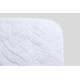 Waterproof mattress cover 60120 AC White with terry top + Teflon pattern VIP IGLEN