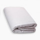 Mattress Topper Lintex (winter/summer) 90x200x3 cm, linen fabric, gray