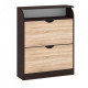 Shoe cabinet Continent No. 1 wenge magic + sonoma oak