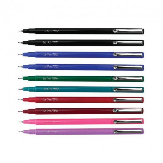 Capillary pen Uchida Marvy amethyst 0.3mm 4300-S Le Pen (28617437606)