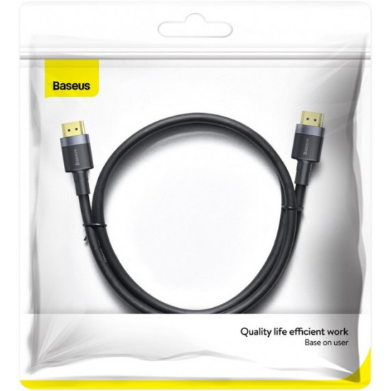 Cable Baseus Cafule 4K HDMI Male To HDMI Male 2 m (CADKLF-F01)