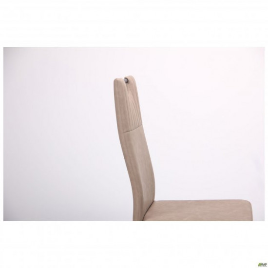 Dining chair AMF Alabama black/nubuck cappuccino 545809