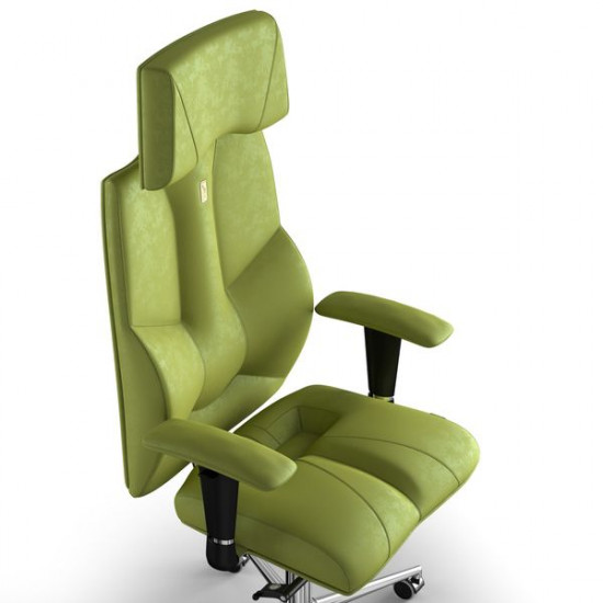 Armchair KULIK SYSTEM BUSINESS Antara with headrest without stitching Olive