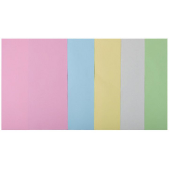 Colored paper Buromax PASTEL A4 80g/m2 5 colors. 50l. (BM.2721250-99)