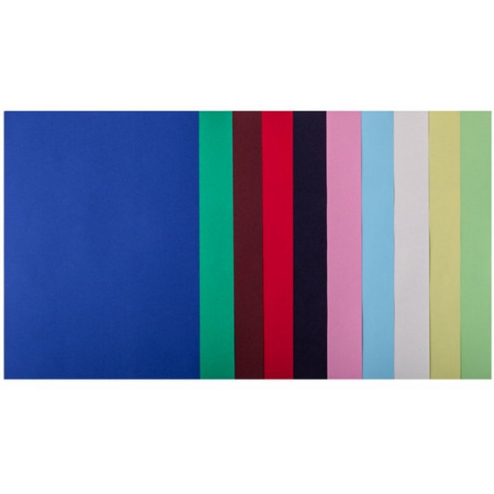 Colored paper Buromax DARK+PASTEL A4 80 g/m2 10 colors. 20l. (BM.27211120-99)