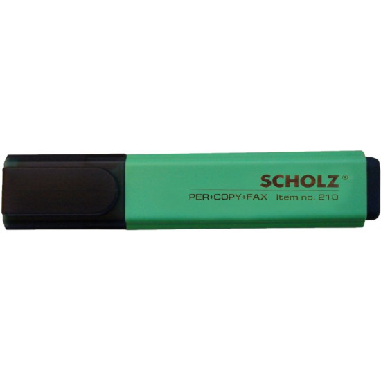 Set of text markers Scholz 1 - 5 mm 10 pcs Green (18591662021049)