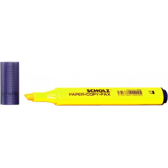 Set of text markers Scholz 1 - 5 mm 10 pcs Yellow (18591662022039)