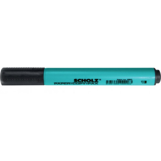 Set of text markers Scholz 1 - 5 mm 10 pcs Turquoise (18591662022060)