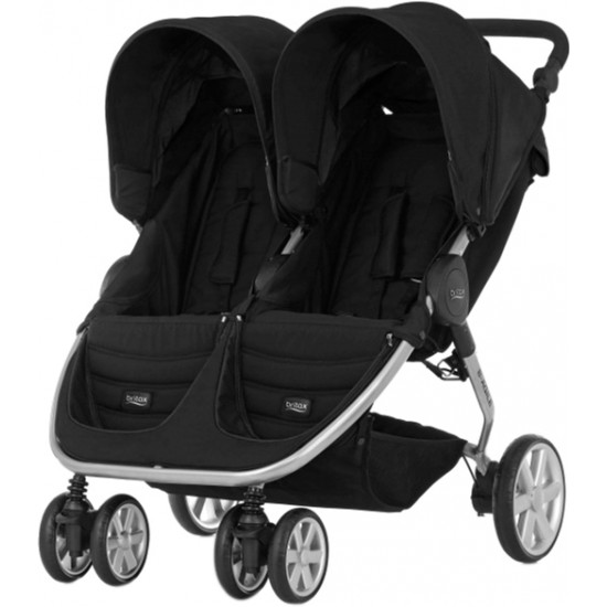 Прогулянкова коляска для двійнят Britax-Romer B-agile Double Cosmos Black (2000033222)