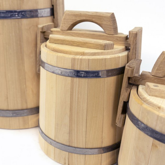 Linden barrel for honey 5 l (tub) BonPos KL5