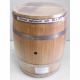 Oak barrel 30 l for wine, cognac (stainless steel hoop) Bonpos BDNZh30