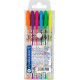 Set of gel pens Centrum Neon 1 mm Multi-colored 6 pcs (4030969874004)