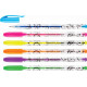 Set of gel pens Centrum Neon 1 mm Multi-colored 6 pcs (4030969874004)