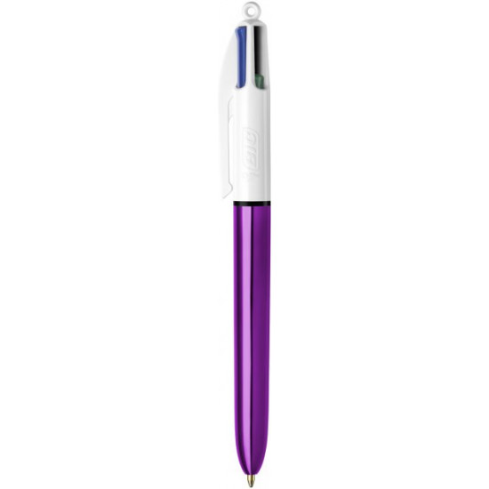 Кулькова ручка BIC 4 Colours Shine Purple 1 мм (3086123310407)