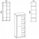 Wardrobe MG-1 single-door Companit Nymphaeum alba