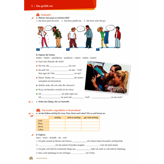 Prima plus A2 Leben in Deutschland Arbeitsbuch mit Audio- und L?sungs-Downloads