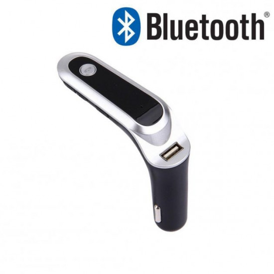  FM-трансмиттер RIAS S7 Bluetooth Silver (2_005598)