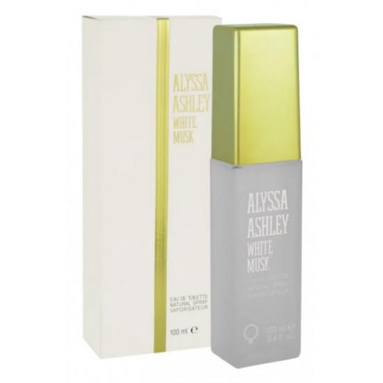 Alyssa Ashley Ashley White Musk eau de toilette for women 100 ml