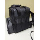 Dolphin thermal backpack for delivery of food, sushi, pizza for a 32x32 box. Black