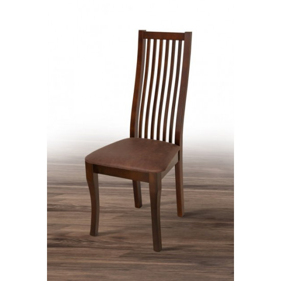 Wooden dining chair Mix furniture Jasmine dark walnut