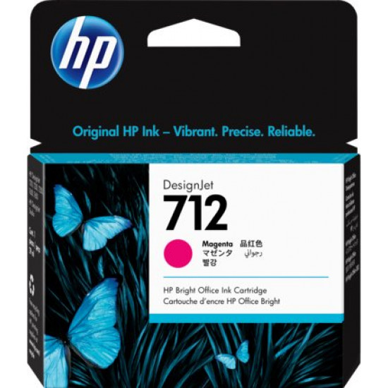 Cartridge HP No.712 DJ T230/T630 29 ml Magenta (3ED68A)