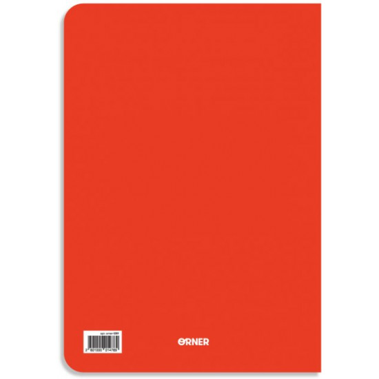 Notepad Orner Work Red (orner-1289)