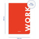 Notepad Orner Work Red (orner-1289)