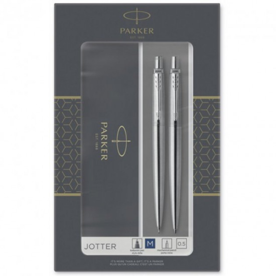 Set of 2 Parker Jotter metal pens (16 172b19)