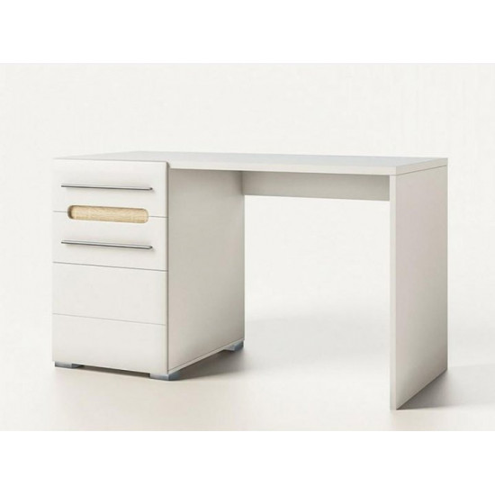 Desk Bianco Svit Mebliv White + Sonoma Oak + White gloss