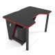 Gaming desk ZEUS IVAR-1200 Black + Red