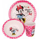 Dinnerware set Stor Disney - Minnie Mouse, Bamboo Premium Set