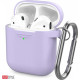 AhaStyle Classic Silicone Case with Carabiner for Apple AirPods Lavender (AHA-01060-LVR)