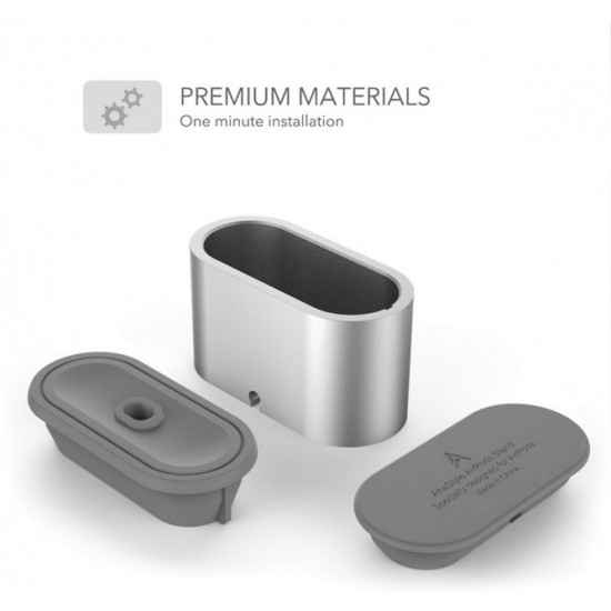 AhaStyle Aluminum Stand for Apple AirPods Silver (AHA-01080-SLR)