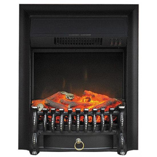 Electric fireplace with heating Royal Flame Fobos FX Black