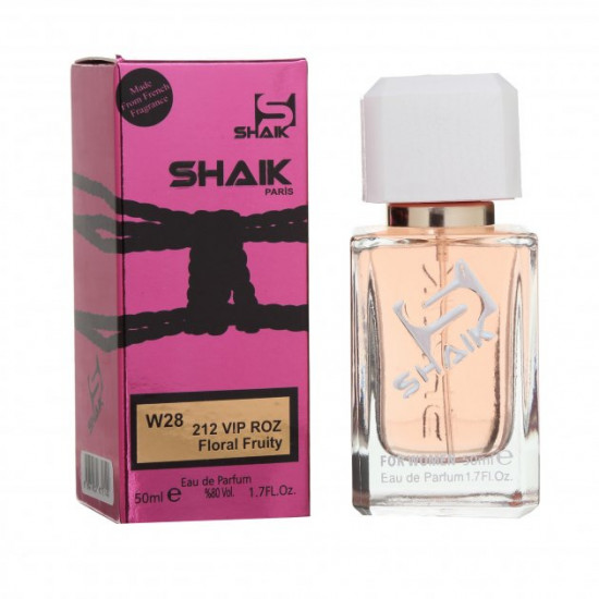 W 28 perfume TM Shaik analogue of the fragrance CAROLINA HERRERA 212 VIP ROSE