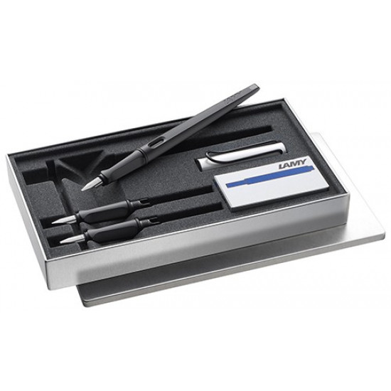 Calligraphy set Lamy Joy matte black/chrome