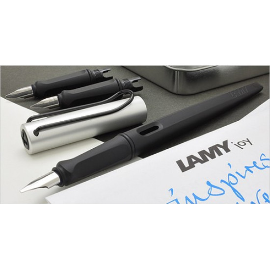 Calligraphy set Lamy Joy matte black/chrome