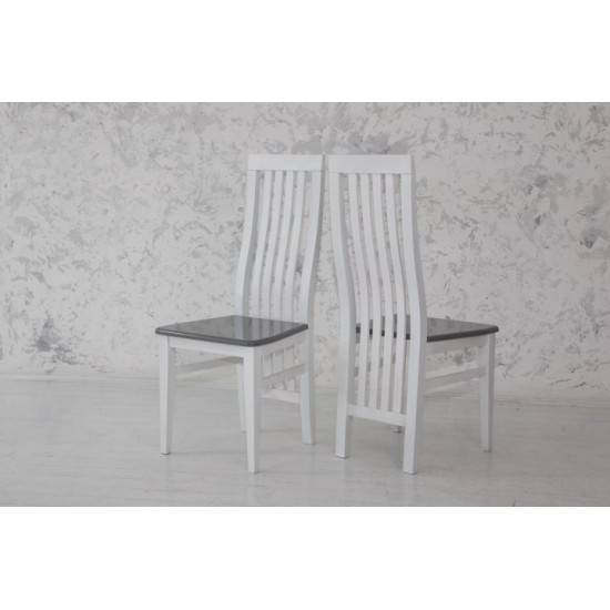 Dining chair Mix furniture Monika white/gray