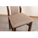 Wooden dining chair Mix furniture Bukovel walnut