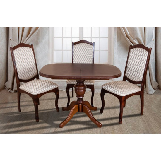 Dining chair Mix furniture Natalie dark walnut