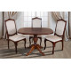 Dining chair Mix furniture Natalie dark walnut