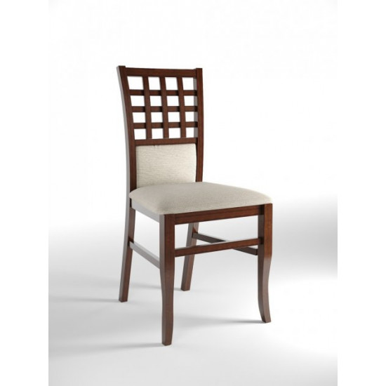 Wooden dining chair Mix furniture Daniel walnut