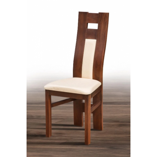 Wooden dining chair Mix furniture Charlie walnut