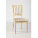 Wooden dining chair Mix furniture Sicily ivory + patina