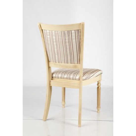 Wooden dining chair Mix furniture Sicily ivory + patina