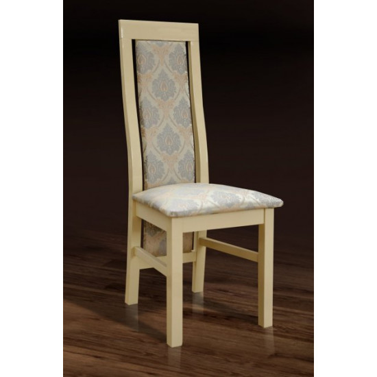 Wooden dining chair Mix furniture Katrin ivory